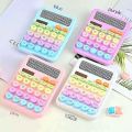 Electronic Calculator,12 Digits Large LCD Display Small Desktop Calculator. 