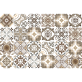 Artsy Home Wall Stickers Premium Cement Tiles Soliena 48pcs - 10cm x 10cm. 