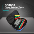 3 Phase Rotation Sequence Indicator Meter Tester Detector 200V-480V-Black. 