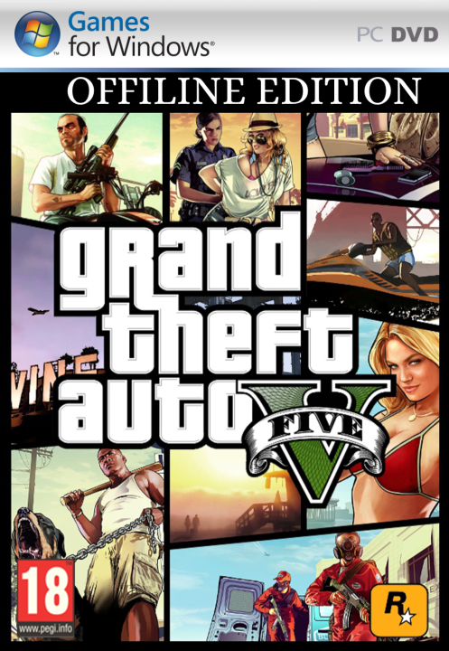 Grand Theft Auto V (GTA-V) For Pc And Laptop