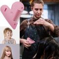 Cute Manual Hair Cutting Comb Heart Double Sided Hair Comb Love Bangs Hit Thin Children's Hair Cutting Comb Self Trimmer. 