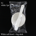 Sutuiying 1Pc Silicone mask bowl plastic soft bowl facial mask Hot Selling stick mixing bowl supplies beauty set large size. 