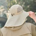 Fashion Mesh Men Fishing Hat UV Protection Sunscreen Outdoor Sun Hat Adjustable Mountaineering Male Fisherman Cap Summer. 