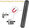 Magnetic Knife Storage Strip | Knife Holder Rack for Kitchen Utensils & Tools | Multipurpose Magnetic Knife Rack. 