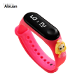 Aixuan Watch relo kids LED digital screen boy bracelet hand millet 3 kids Fifty percent Affordable discount girls gift Elsa cartoon digital touch watch student kids girls j. 