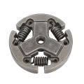 Durable Aluminum Alloy Clutch Replacement Dark Silver Compact String Trimmer Parts Easy to Install Brushcutter Parts for CS370 CS400 CS440 CS450 CS400F CS370F. 