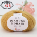 Wenefang Wholesale 25g/lot DIY Thin Soft Mohair Wool Yarn Angora Laine Cashmere Original Hand Knitting Crochet Thread Plush Lanas Freeshipping. 
