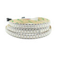 5M LED Smart Addressable Strip Light DC 5V White PCB 144LED/M. 