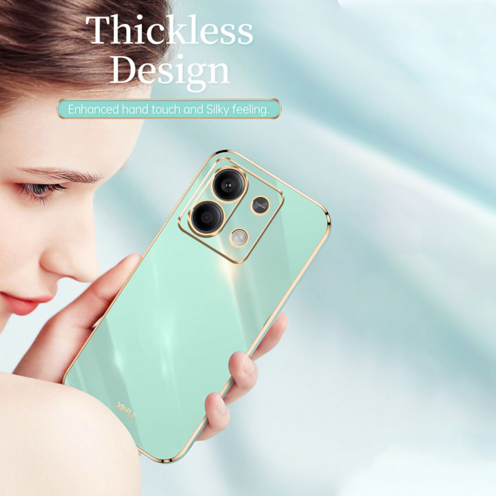 Luxury%206D%20Plating%20Soft%20Casing%20Silicone%20Square%20Frame%20Phone%20Case%20For%20Xiaomi%20Redmi%20Note%2013%20Pro%204G%20Phone%20Case%20Shiny%20Bling%20Back%20Cover%20Coque%20-%20Image%203