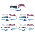 45 Pieces Thick Non-Slip Elastic Sport Headbands Hair Headbands,Exercise Hair and Sweatbands Multicolor. 