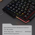 NUOS M3 One-handed Mechanical Gaming Keyboard RGB Backlit Portable Mini Game Keypad. 