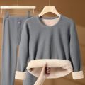 Men's Winter  Thermocot Thermal Set(Tshirt With Inner Trouser) - Multicolor. 