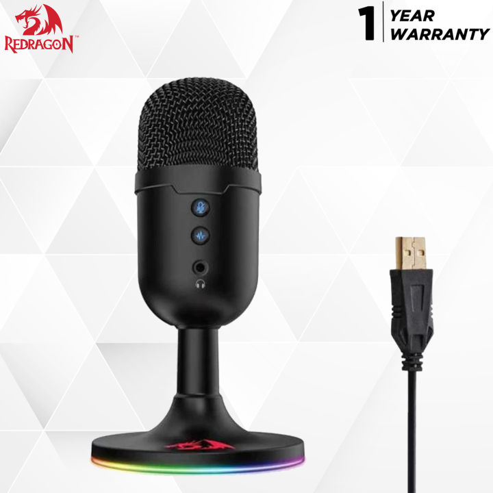 Redragon Pulsar GM303 Streaming Microphone With RGB