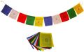 AIOG -  Tibetan Tranquil Wind Horse Lungta Prayer Flags ~ Handmade Tibetan Affirmation Prayer Flags ~ Himalayan Flags, Prayer Buddhist Flag Size 6"/6".. 