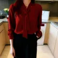 Formal Tie Shirt For Women. 