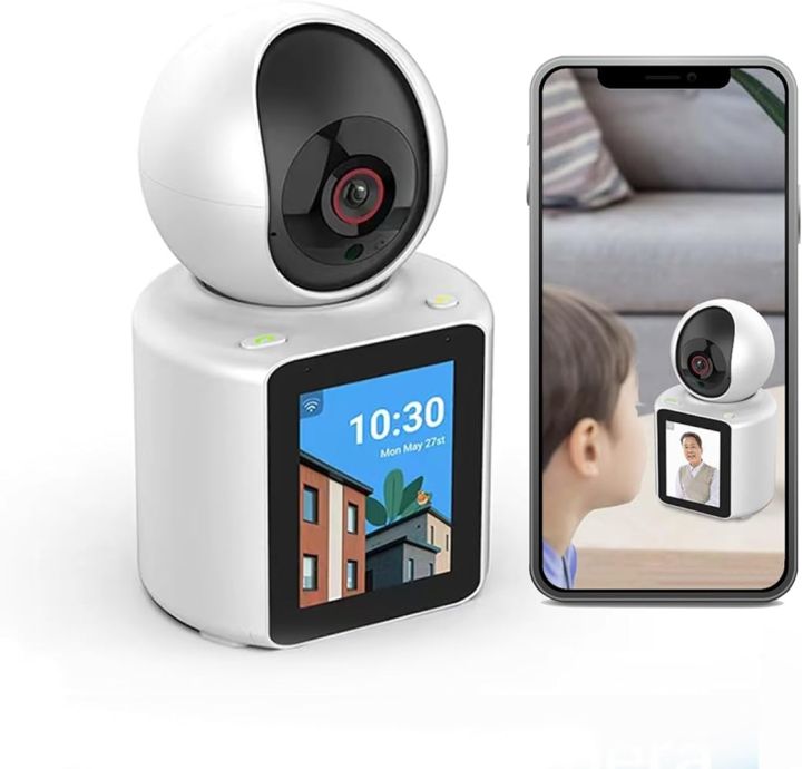 Two-Way Video Calling WiFi Camera, Home Security & Baby Monitor