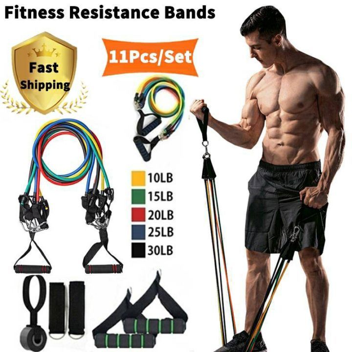 Resistance%20Band%2011PC%20Fitness%20Exercise%20Workout%20from%20Home%20Set%20-%20Image%202