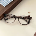 Y2K Hello Kitty Eyeglass Frame Kawaii Retro Leopard Print Glasses Frame Cartoon Cute Eyewear Decorative Gift Without Lenses Sunlight Super Store. 