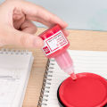 DELI Red Fast Dry Stamp Ink 40ml E9874. 