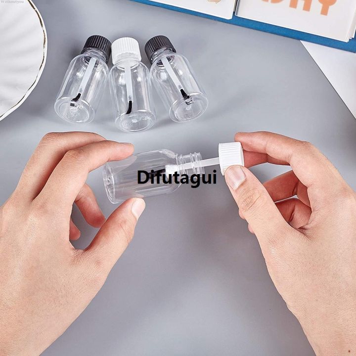 Difutagui%20Withoutyou%20Crafts%20jar%20fillable%20bottle%20nail%20polish%2030ml/20ml/15ml/5ml10ml/plastic%20touch-up%20New%20style%20Profesional%20paint%20re-leak%20proof%20storage%20liquid%20jar%20DIY%20container%20with%20brush%20lid%20-%20Image%206