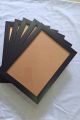 5-Piece Black A4 Size Photo Frame Set. 