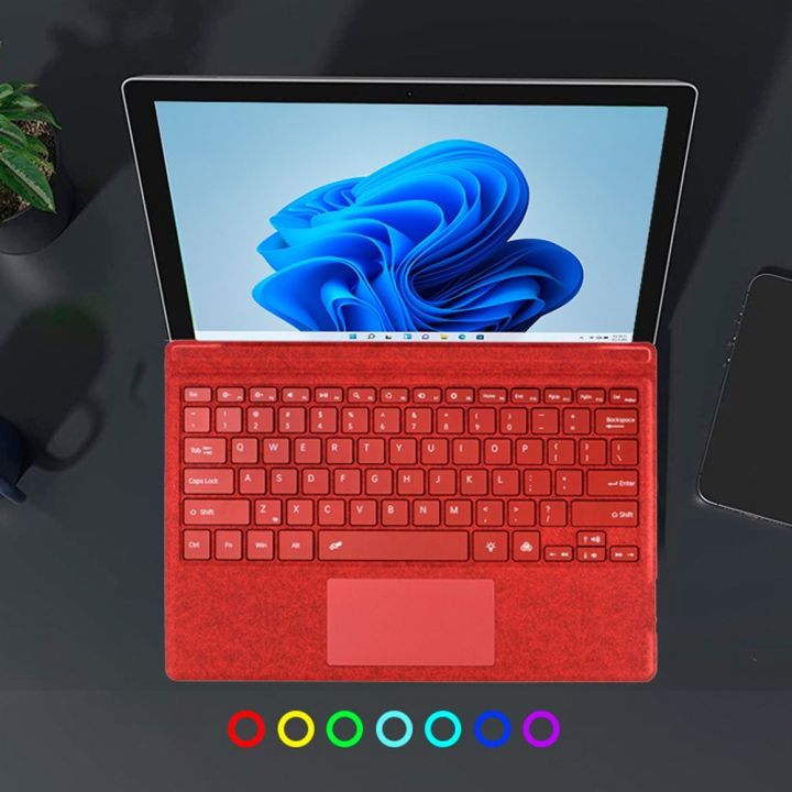 Microsoft%20Surface%20Keyboard%20Pro%203/4/5/6/7%20BT%205.1%20Colourful%20Backlit%20Magnetic%20Slim%2010m%20Range%20Design%20for%20Surface%20Pro%20Keyboard%20-%20Image%206