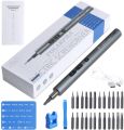 Precision Electric Screwdriver - 28 IN 1 Cordless Rechargeable Screwdriver Sets Magnetic - Battery Power Screwdriver Pen Perfect for Laptop/Cell Phone/Watch/PC/Camera Repair Tool Kit. 