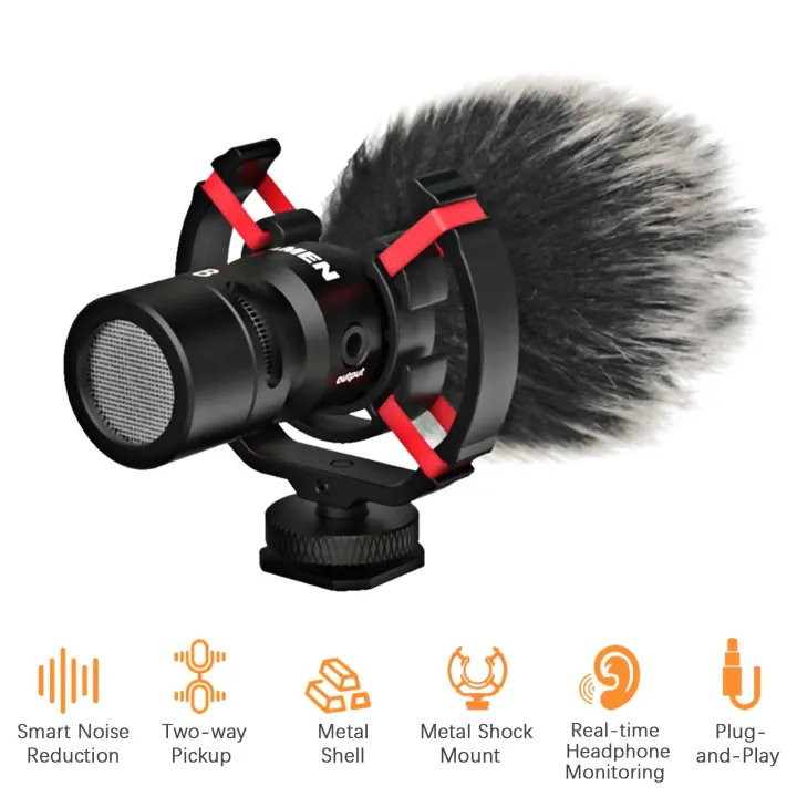 MAMEN%20MIC-08%20Pro%20Mini%20On-camera%20Microphone%20Two%20-%20Image%205