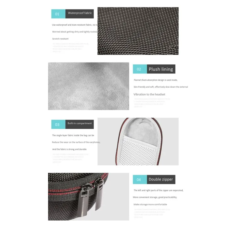 OYPFXMI%20Carrying%20Case%20Travel%20Storage%20Bag%20EVA%20Waterproof%20Protector%20Portable%20Hard%20Case%20for%20GO%203%20Bluetooth%20Speaker%20Pink%20-%20Image%203