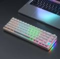 META68 65% Wired Mechanical Keyboard 68keys Mixed Backlight Hot Swappable Mechanical Keyboard for PC MAC. 