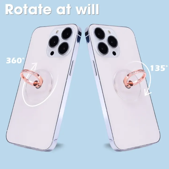 1Pc%20Transparent%20Universal%20Mini%20Diamond%20Finger%20Ring%20Holder%20360%C2%B0%20Degree%20Rotation%20Thin%20Fit%20Adhesive%20Phone%20Stand%20Mount%20-%20Image%206