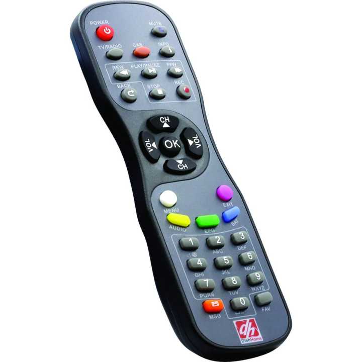 Dish Homes TV Setup Box Remote Nepal