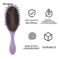 Wenefang 1pcs Curl Styling Tangled Boar Bristle Hair Comb Massage Comb Detangle 【2025 Version】 Hair Styler Shaping Defining Salon Barber Styling Tool. 