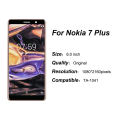 Anba Original LCD Screen For Nokia 7 Plus LCD Screen Display Touch Screen Digitizer Assembly Replacement For Nokia 7 Plus TA-1041 TA-1062 TA-1046 Display Screen with Free Tools. 