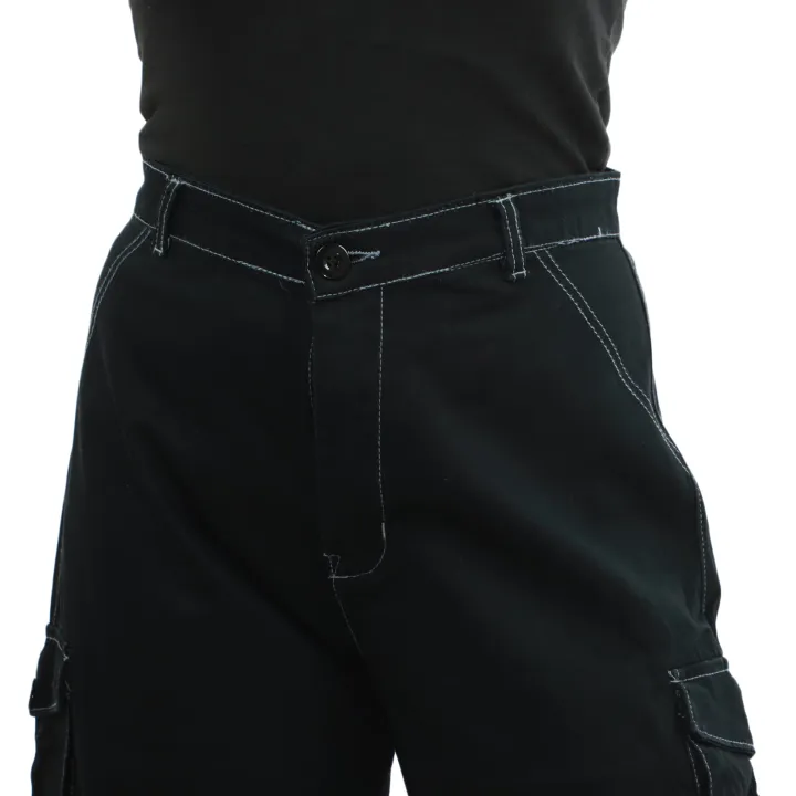 Black%20Cotton%20Side%20Pocket%20Design%20Cargo%20Pant%20For%20Women%20-%20Image%203