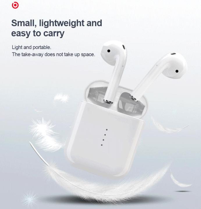 I10%20Tws%20Bluetooth%205.0%20Earbuds%20Tap%20Control%20Automatically%20Pairing%20-%20White%20-%20Image%203