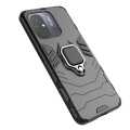 Lenuo Phone Case for Xiaomi Redmi 12C / 11A Silicone PC Metal Ring Holder Cover. 