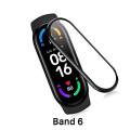 Ceramic Full Glue Flexible Screen Protector For Mi Band 6. 