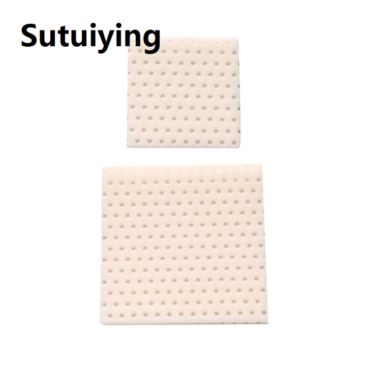 Sutuiying 1PC Nose Job Rhinoplasty Splint Ortho Immobilized Thermoplastic Nose Nasal Fracture Splint Trapezoid Adhesive Tape 2 Size