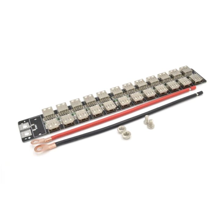 4.8-5.2V USB Charger 24-Port Fast Charging Socket Power Supply Board ...
