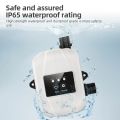 Water Pressure Booster Pump for Home 24V Automatic Shower Water Pressure Booster Silent Water Recirculating Pump with Power Adapter 150W Max Lift 92ft for Sprinklers Shower Kitchen Garden. 