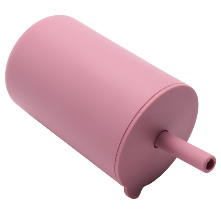 Toddler%20Cup%20Kids%20Silicone%20Training%20Cup%20with%20Straw%20Sprill%20Proof%20Sippy%20Cup%20Drinking%20Water%20Cup%20for%20Baby%20Boys%20Girls%20(Pink)%20-%20Image%202