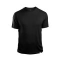 Livingtex T-Shirt for Men/ Black, Short Sleeve, Pure Cotton, Round Neck T-Shirt for Men. 