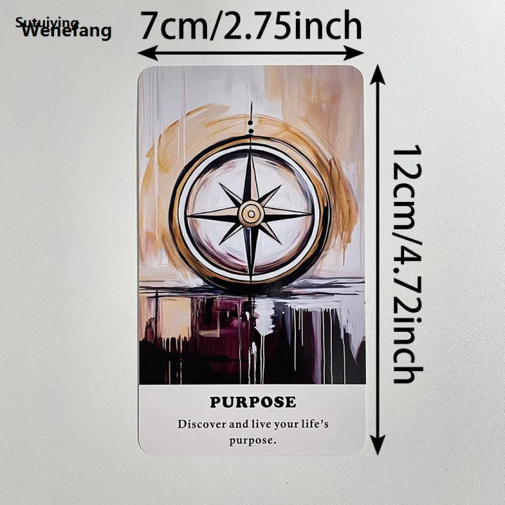 Wenefang%20Sutuiying%20Enchanted%20Path%20Oracle%20Deck,%20Tarot%20Cards,%20On%20The%20Path%20To%20A%20Life%20Fifty%202025%20New%20percent%20discount%20Filled%20With%20Love%20And%20Miracles,%2054-Cards%20With%20Keywords,%2012x7cm%20-%20Image%202
