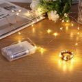 50 Led, 5 Meter Water Proof Starry Lights, Warm White Wine Bottles, Glass Twinkle Light Lamp, Battery Operated Starry Fairy Lights For Christmas Halloween, Bedroom, Birthday Parties, Wedding, DIY Home Decor[light only]. 