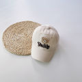 Korean version of TCDDY Bear Kids Baseball Hat Four Seasons Children's Soft Top Sun Hat 1-3 Year Old Baby Cap. 