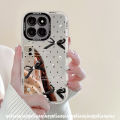 Luxury Mirror Case for Samsung A51 A03 A35 A14 A12 A15 A05s A05 A13 A25 A24 A02s A03s A54 A34 A10s M12 A55 Creative Art Graffiti Fashion Lovely Knot Soft Cover. 