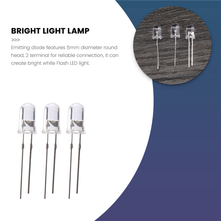 LED%20Bright%20Light%20Lamp%20Emitting%20Diode,%2070%20Piece,%20DC%203V-6V,%205%20mm,%20White%20-%20Image%205