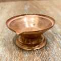 Copper Diyo With Stand 35 Cm Height 80 Cm Diameter. 