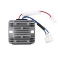 Electric Start Parts 12V DC Voltage Regulator 178F/186F 2 Plugs/3 Wires Power Stabilizer Rectifier for KDE3500 5000 6500 6700 Generator Generators. 